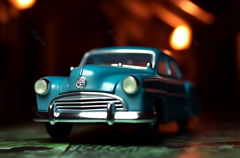 一个玩具汽车的模型复古风格背景图,高清,摄影图,摄影图片,图片大全,摄影图免费下载